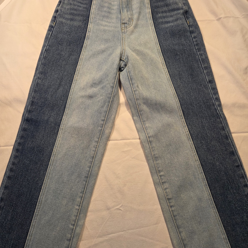 Pacsun 90's Boyfriend Two-Tone Blue Women's Jeans Size 24
